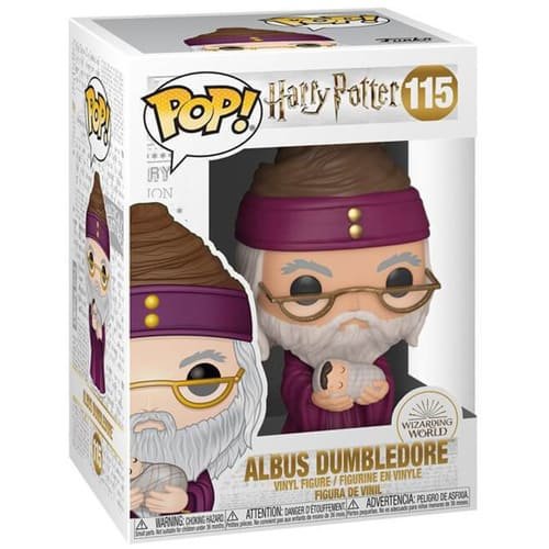 Figurine Pop Albus Dumbledore with Baby Harry