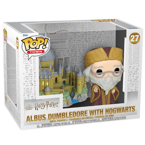Figurine Albus Dumbledore With Hogwarts