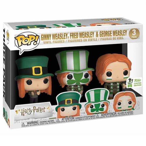 Figurines Pop Ginny Weasley, Fred Weasley & George Weasley