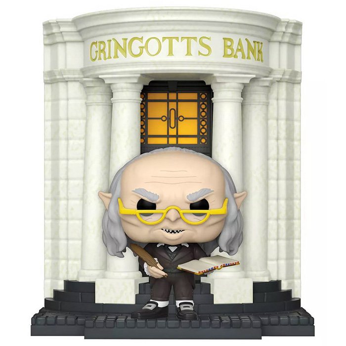 Figurine Pop Gringotts Head Goblin with Gringotts Bank