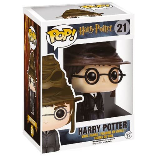 Figurine Pop Harry Potter avec le choixpeau