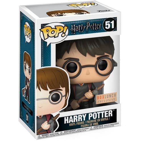 Figurine Pop Harry Potter with firebolt