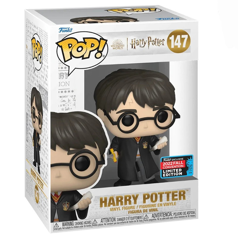 Figurine Pop Harry Potter with Gryffondor Sword and Fang