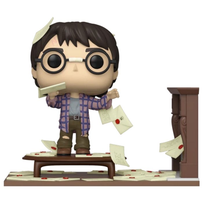 Figurine Pop Harry Potter with Hogwarts letters