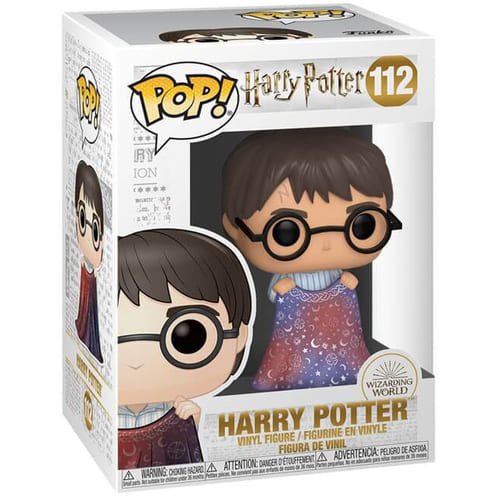 Figurine Pop Harry Potter with invisibility cloak