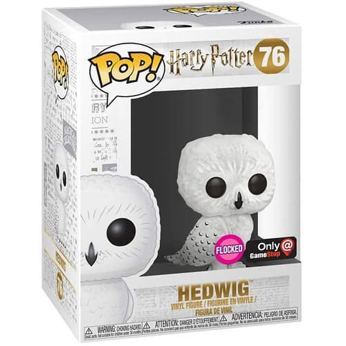 Figurine Pop Hedwig flocked