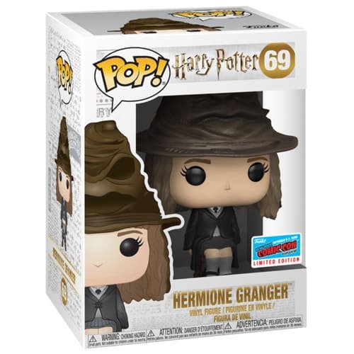 Figurine Pop Hermione avec le choixpeau