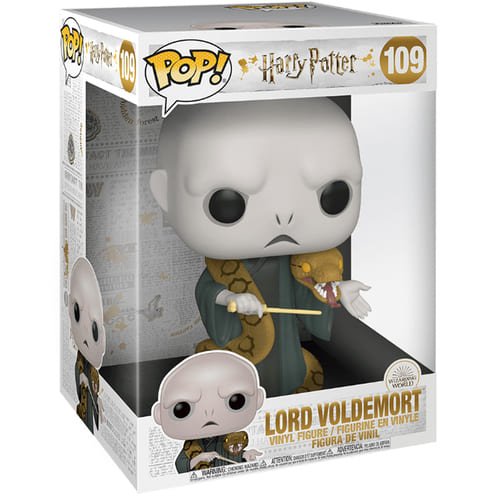 Figurine Pop Voldemort avec Nagini supersized