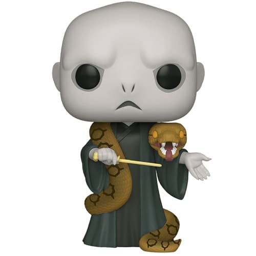 Figurine Pop Voldemort avec Nagini supersized